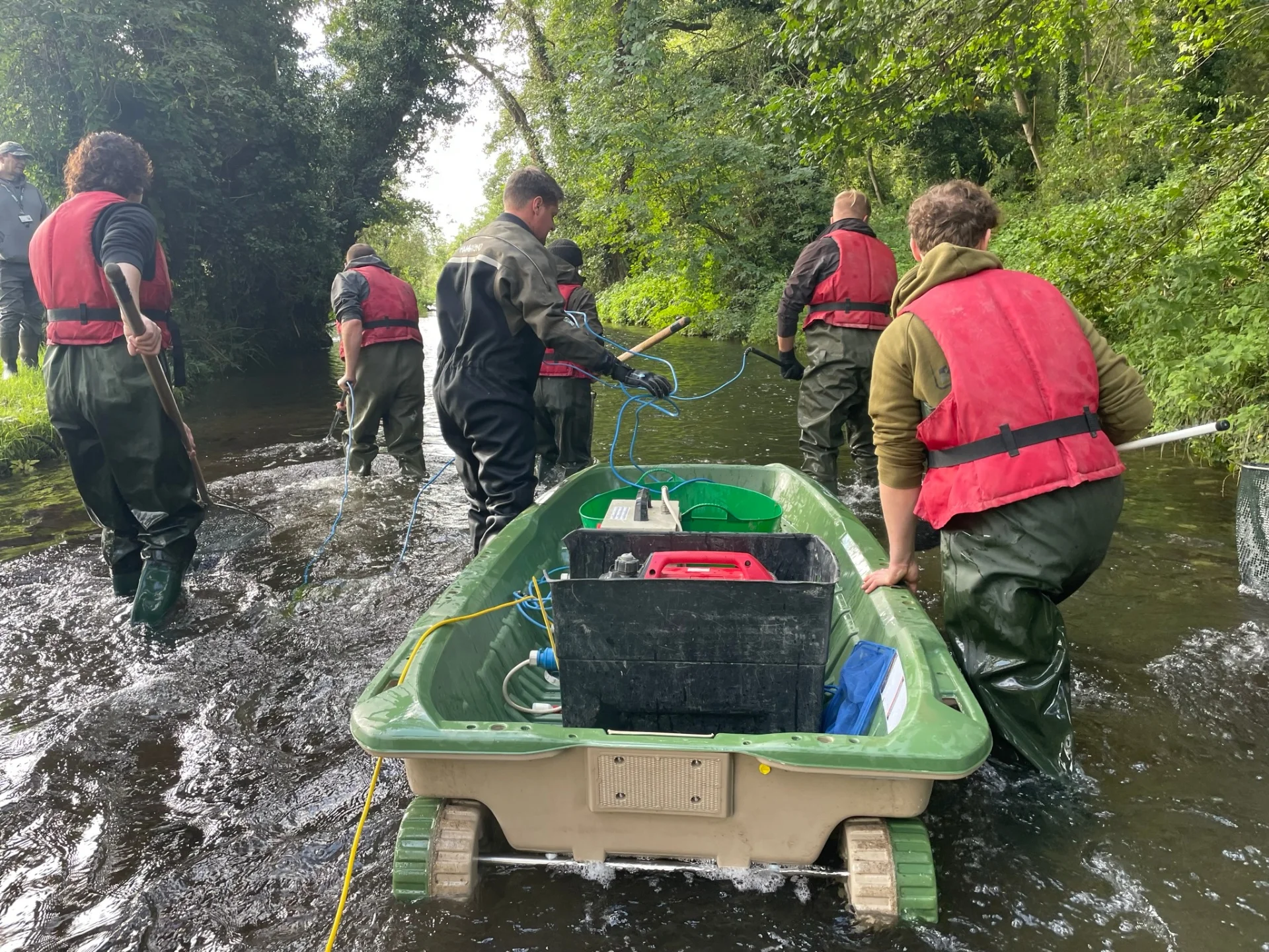 Electrofishing