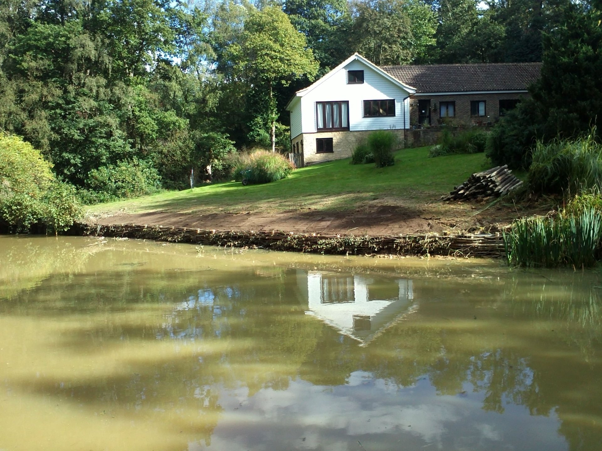 Revetment installation